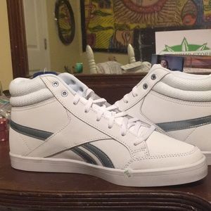 White Hi-Top Reebok Sneakers